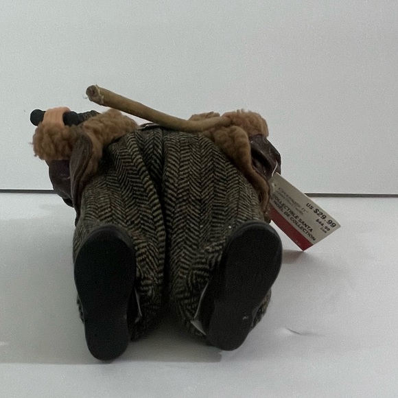 Santa With Binoculars And Walking Stick Figure from Celebrate It Christmas 10” - Picture 9 of 13